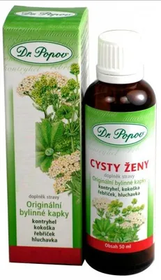 Obrázok produktu pre Bylinné kvapky - Femicys - 50ml