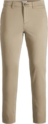 Produktbild von Jack & Jones 12150160, Chino, Erwachsener, Beige, Baumwolle, Elasthan, Nicht bleichen, Natürliche Trocknung