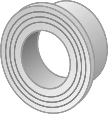 Obrázok produktu pre KE Kelit spodná puzdro, PN10, 50, 1 ks.