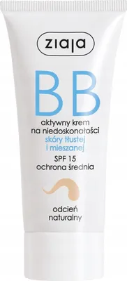 Produktbild von Ziaja BB Cream für fettige und Mischhaut, natürlicher Farbton / 0485
