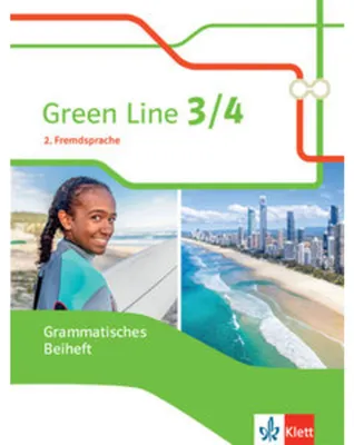 Obrázek produktu pro Green Line 3/4. Ausgabe 2. Fremdsprache. Grammatisches Beiheft Klasse 8