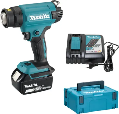 Produktbild von Makita DHG181RT1J Akku Heissluftgebläse 18V Li-Ion Lxt