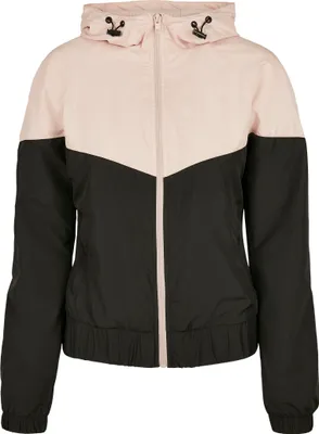 Image de Urban Classics Ladies - Windbreaker Jacke hellpink bk - M