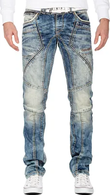 Produktbild von Cipo & Baxx Herren Jeans CD535 Blau W42/L34