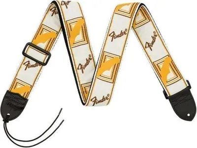 Produktbild von Fender 2'' Monogrammed White/Brown/Yellow Textilgurte für Gitarren