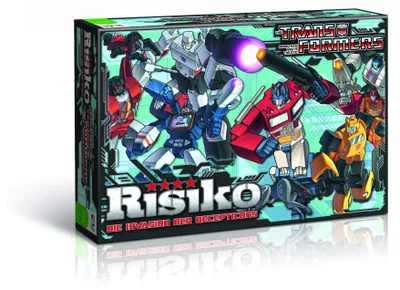 Produktbild von Risiko Transformers retro Spiel Brettspiel Gesellschaftsspiel