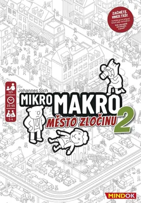 Immagine prodotto di Mindok MikroMakro: Città del crimine 2