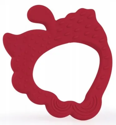 Produktbild von Beißring baby KinderBeißring Silikon Erdbeere Gili Gums