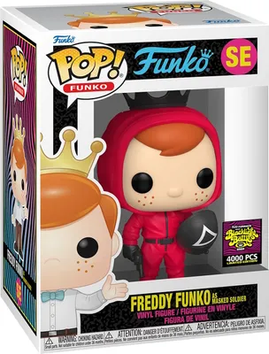 Produktbild von Freddy Funko - Freddy Funko as Masked Soldier SE Blacklight Battle 2022 4000 PCs - Funko Pop! Vinyl Figur