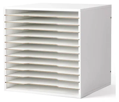 Produktbild von Papier-Organizer 30,5 x 30,5 cm für 33 cm Würfelschrank mit 12 Fächern