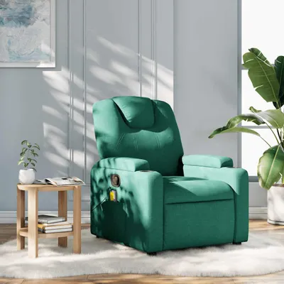 Immagine prodotto di Sedia da massaggio in tessuto verde scuro