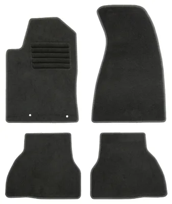 Produktbild von Fußmatten-Set für Audi 80 Cabrio, 03/1995-08/2000, 4-teilig, Schwarz