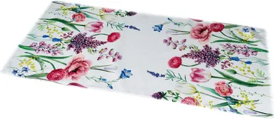 Produktbild von Tischdecke Tischläufer Druck Frühlingswiese Frühling 40 x 90 cm
