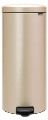 Obrázok produktu pre Pedálový odpadkový kôš newIcon - 30 l, zlatá metalíza