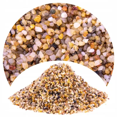 Produktbild von Aquarium Kies, Bernstein 2-3 mm Körnung 16 kg