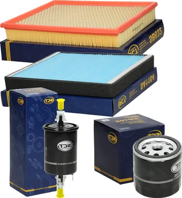 Produktbild von SCT Germany Inspektionspaket Wartungspaket Filterset 1 x Luftfilter 1 x Innenraumfilter 1 x Ölfilter 1 x Kraftstofffilter für Opel