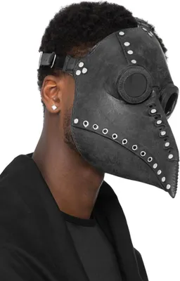 Produktbild von Pestdoktor Maske schwarz