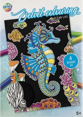 Zdjęcie produktu dla Kolorowanka Velvet Ocean