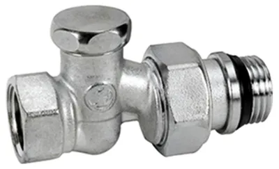 Image de Té de réglage radiateur chromé 1/2'' - GIACOMINI - R17X033