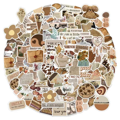 112 Retro Kunststicker, kreative Graffiti-Sticker, wasserdicht