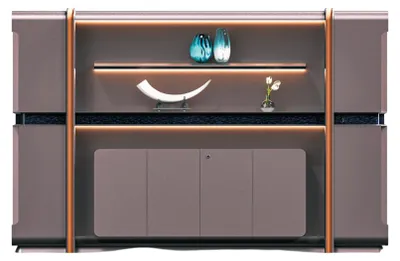 Immagine prodotto di Armadio da ufficio moderno in elegante grigio