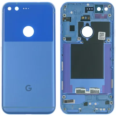 Produktbild von Google Pixel Backcover + Kameraglas, Blau