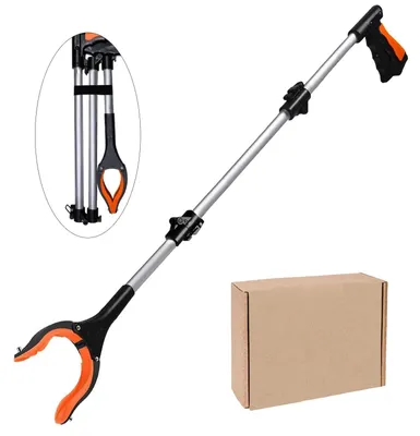 Obrázek produktu pro Skládací kleště, otočné kleště, kleště na odpadky, kleště o délce 80 cm