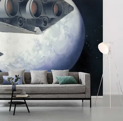 Produktbild von Komar Vlies Fototapete "Star Wars Classic RMQ Stardestroyer" - Größe: 500 x 250 cm (Breite x Höhe), 10 Bahnen