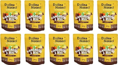 Produktbild von Dolina Noteci Superfood - Känguru und Rindfleisch - Nassfutter für Hunde - 300 g