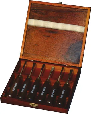 Image de Jeu de 6 outils de tournage pour bois