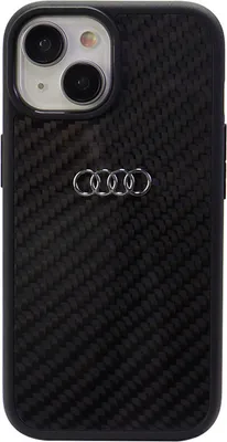 Immagine prodotto di Custodia rigida Audi iPhone 14 e 13 - Serie R8 - Nero