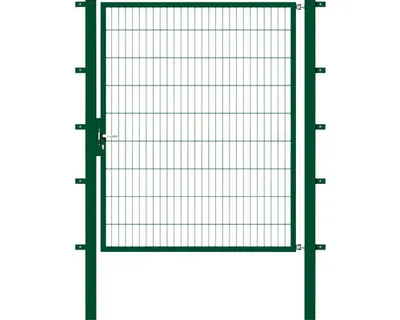 Zdjęcie produktu dla Alberts 647469 Bramka pojedyncza Flexo z akcesoriami, zielona, szerokość 150 cm, wysokość 180 cm