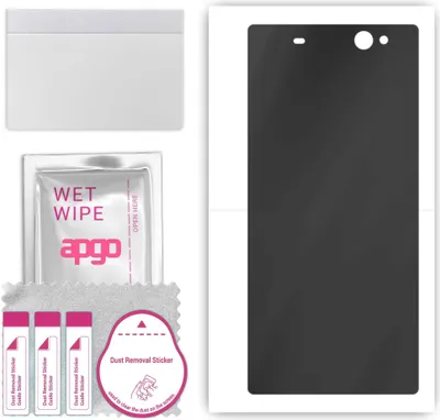 Produktbild von apgo Hydrogel Blickschutzfolie, Matt, kompatibel mit Sony Xperia XA Ultra, Privacy Displayschutzfolie, Schutzfolie mit Positionierhilfe, Anti-Spy, kratzfest, einfache Montage