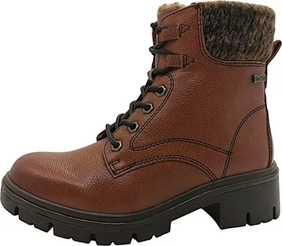 Image de Jana  Chaussures pour femmes Bottines à lacets Marron Loisirs, pointure : 39 EU