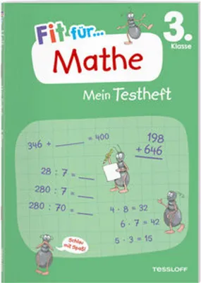 Produktbild von Fit für Mathe 3. Klasse. Mein Testheft
