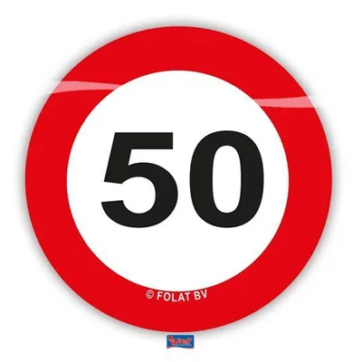Produktbild von Konfetti Verkehrsschild #50 | 21 g