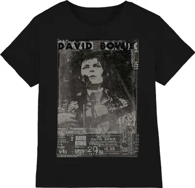 Produktbild von David Bowie - "Ziggy" T-Shirt für Herren/Damen Uni RO2297 (L) (Schwarz)