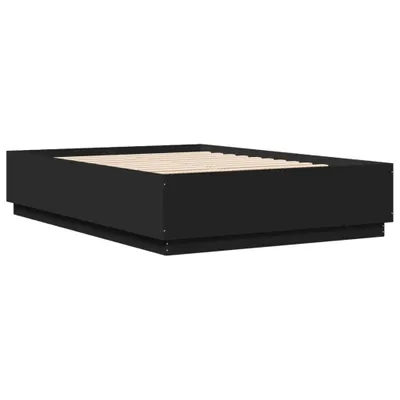 Immagine prodotto di vidaXL Struttura letto con LED senza materasso nero 150x200 cm