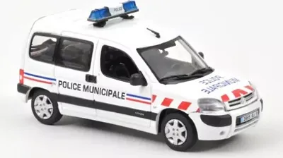 Obrázok produktu pre CITROEN Berlingo od mestskej polície 2004, NOREV155725, mierka 1/43, NOREV