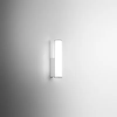 Obrázok produktu pre Polárne moderné nástenné svietidlo hliník matná biela led 7W teplé svetlo 30 cm