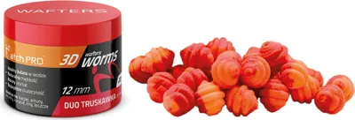Obrázok produktu pre Wafters MatchPro 3D Worms Duo Strawberry 12mm 20g
