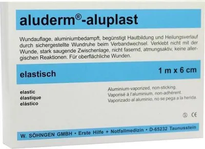 Obrázek produktu pro aluderm obvaz aluplast stabilní 1009151 1mx6cm