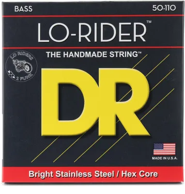 Produktbild von E-Bass Saiten DR Strings Lo-Rider EH-50 50-110 Heavy Nickel Wound