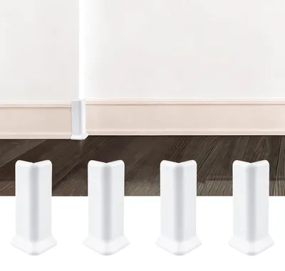 Productafbeelding van Zelfklevende Hoekbeschermers voor Plinten 4 Stuks
