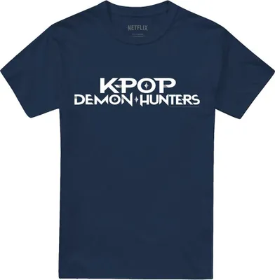 Produktbild von K-Pop Demon Hunters - T-Shirt für Herren/Damen Uni TV20247 (3XL) (Marine)