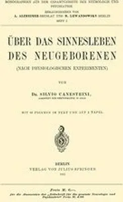 Immagine prodotto di Über das Sinnesleben des Neugeborenen