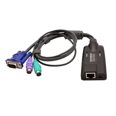 Obrázek produktu pro ATEN KA7520-AX, PS/2, PS/2, VGA, Vícebarevný, RJ-45, 1 x RJ-45