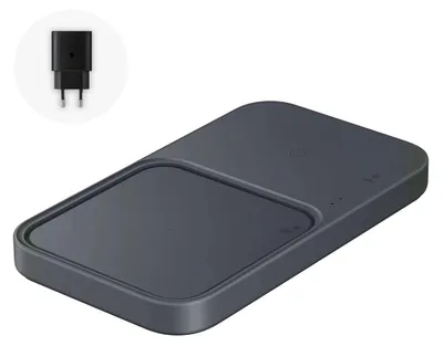 Image de Chargeur à induction Samsung Ep-P5400Tb+. Siec. Gris foncé/Gris foncé Duo