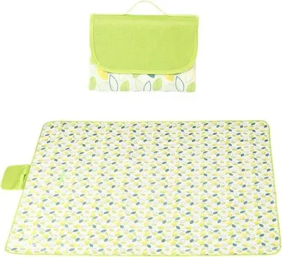 Produktbild von Famanu Picknickdecke 200 x 300 cm - wasserdicht, waschbar, isolierend mit Traggriff