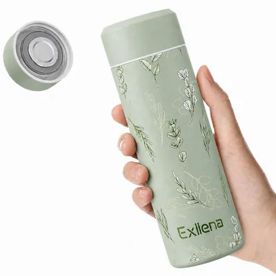 Immagine prodotto di Borraccia termica in acciaio inossidabile, capacità 300 ml, a doppia parete, isolante